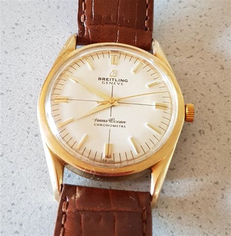 breitling transocean gold price|breitling transocean vintage.